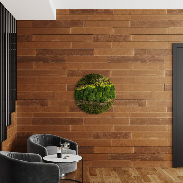 nature moss indoor design wood forest vibe